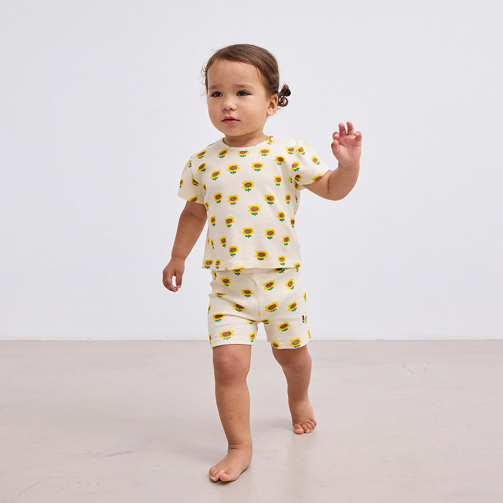 T-Shirt Baby Sunflower Allover