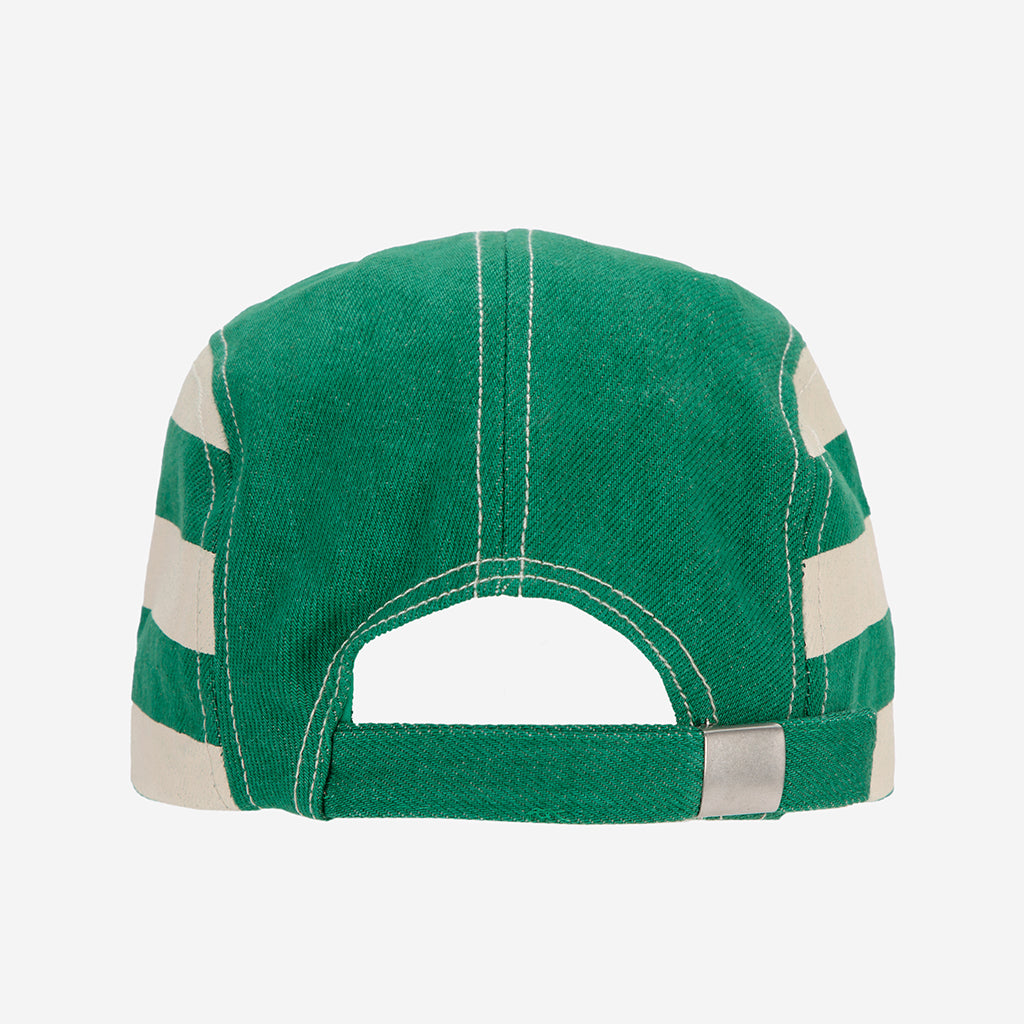 Baseball Cap Green Stripes