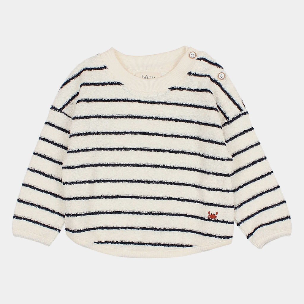 Baby Sweatshirt Terry Stripes