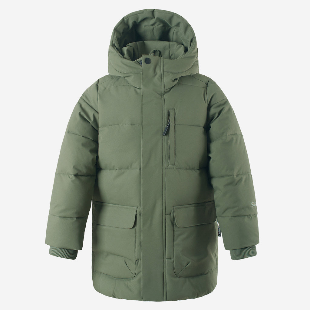 Puffer Jacke Tiger Eye Lichen Green