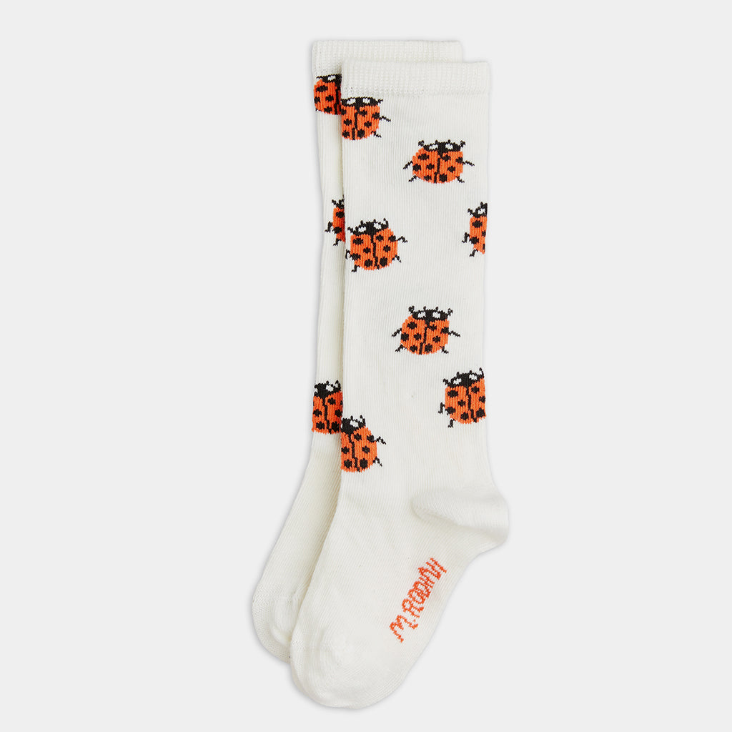 Kniesocken Ladybugs