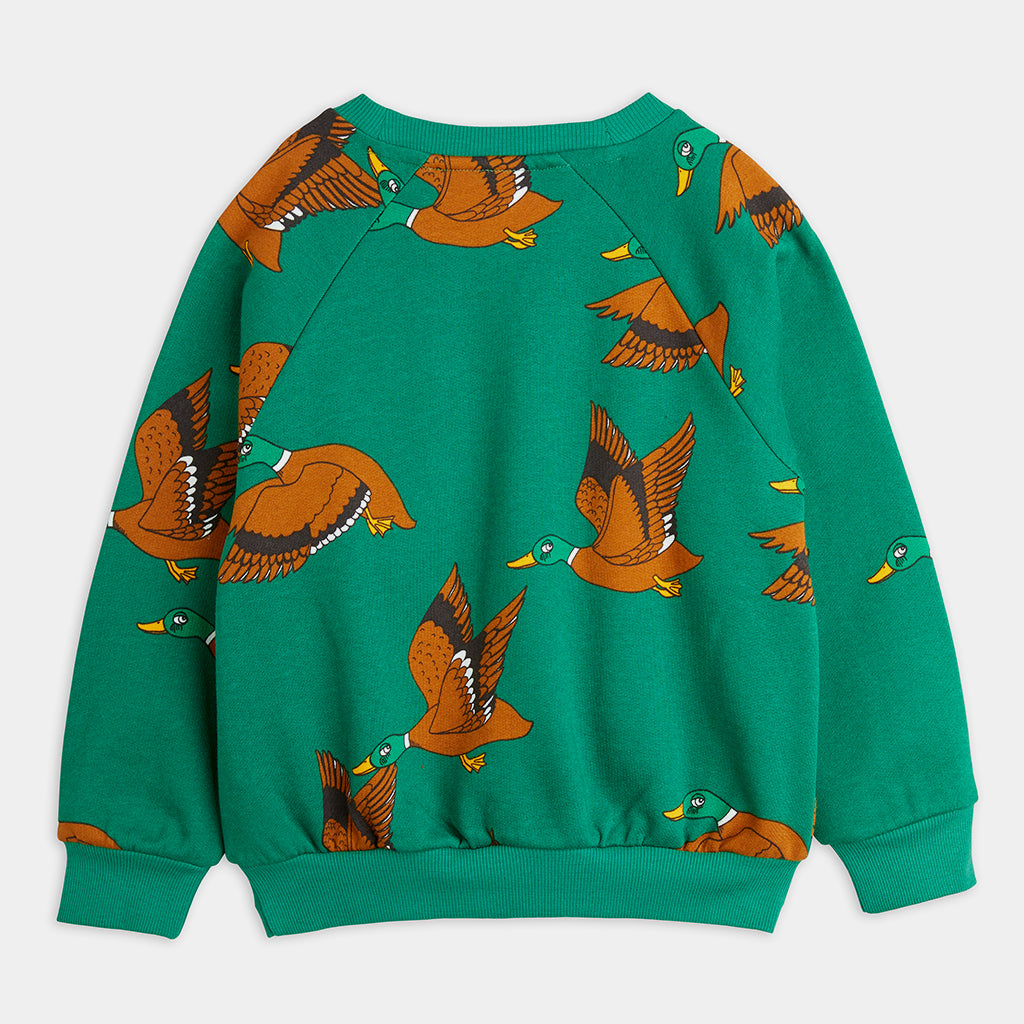 Sweatshirt Ducks Green