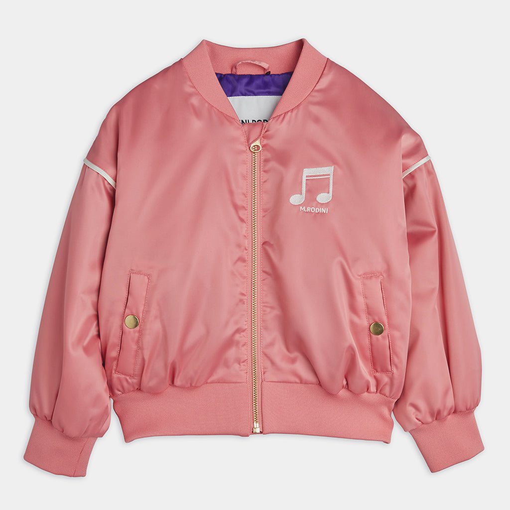 Baseballjacke Note Pink