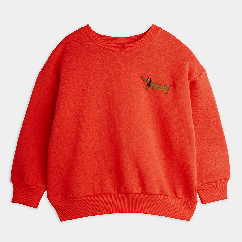 Sweatshirt Dog Red