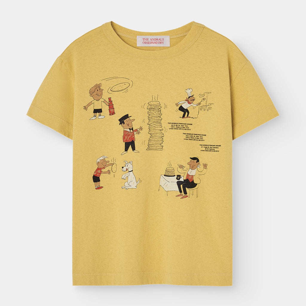 T-Shirt Rooster Yellow