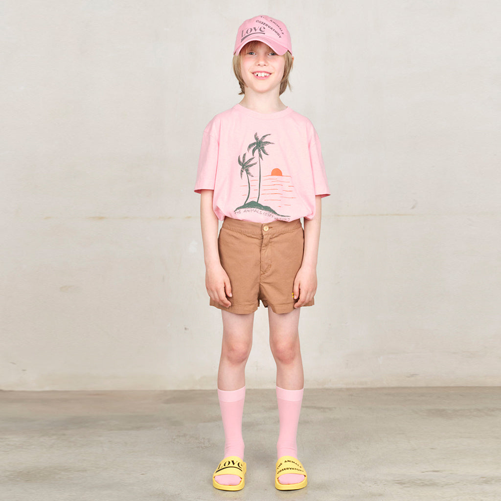 T-Shirt Big Rooster Pink