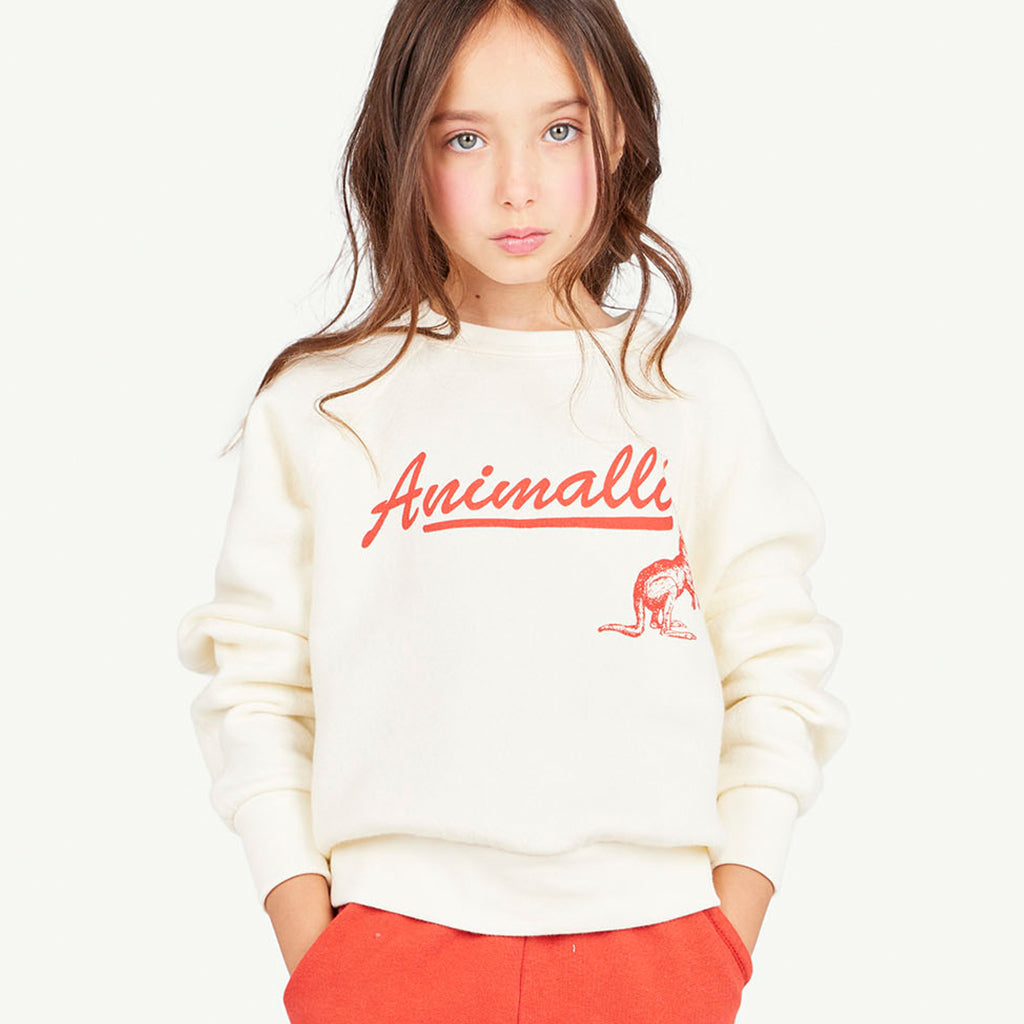 Sweatshirt Shark Animallis White