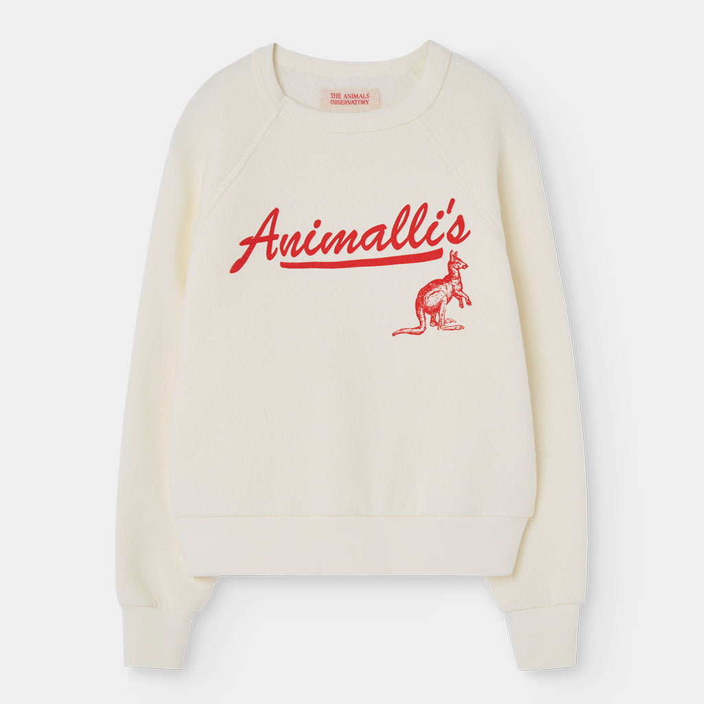 Sweatshirt Shark Animallis White