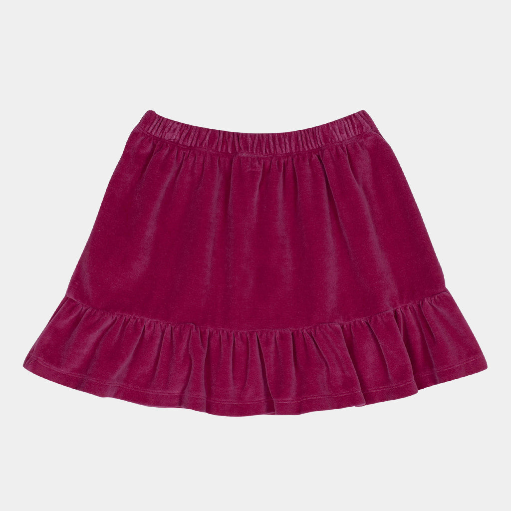 Jupe Velour Magenta