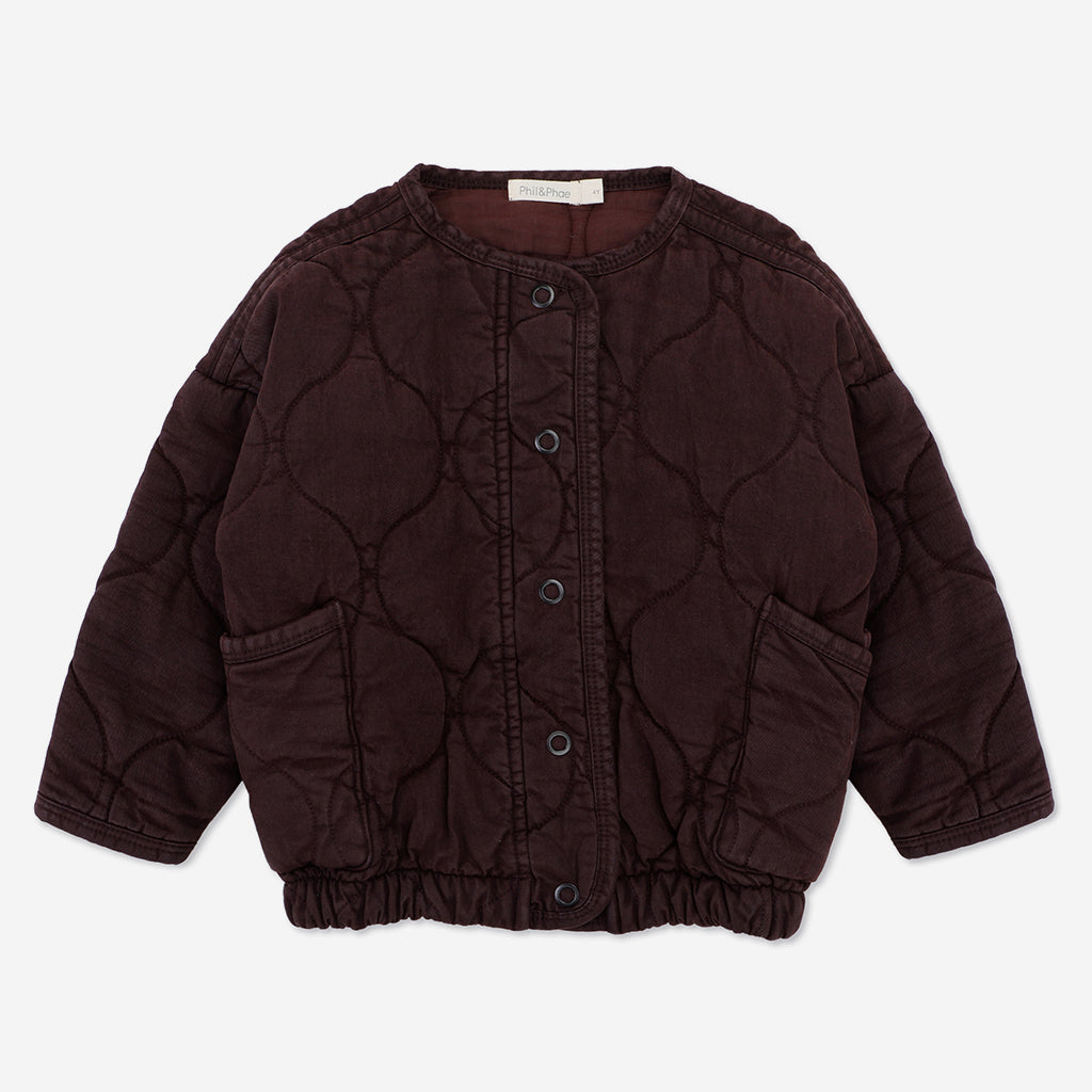 Jacke Quilted Umber